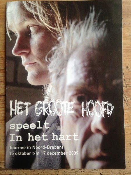 In het hart