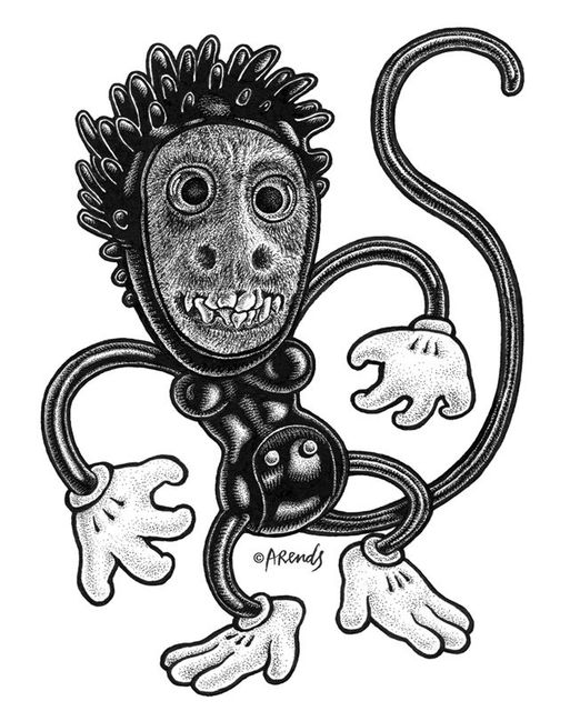 Zombie de monkey