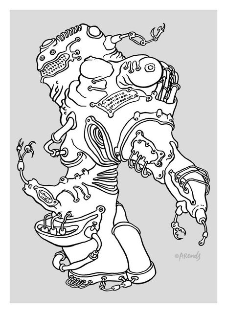 Cyborg Babe #01