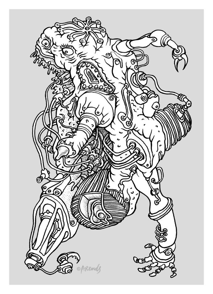 Cyborg Babe #03