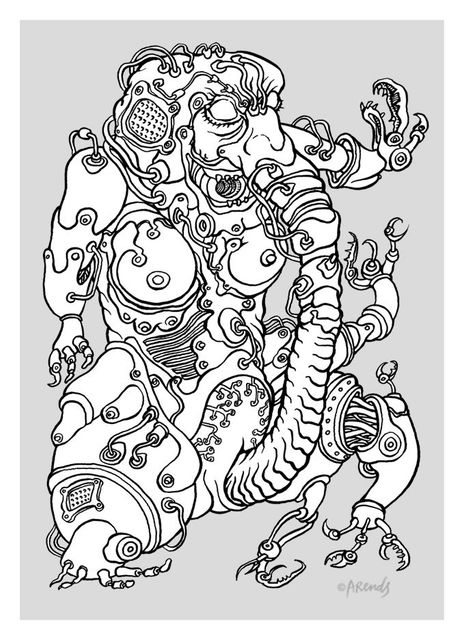 Cyborg Babe #04