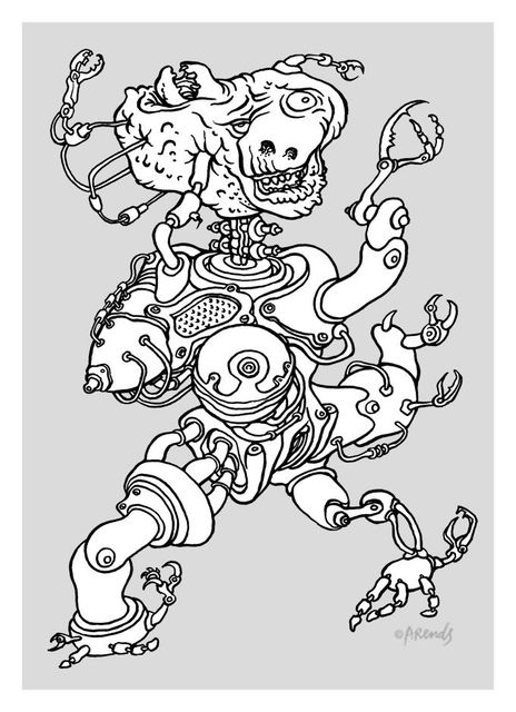 Cyborg Babe #06