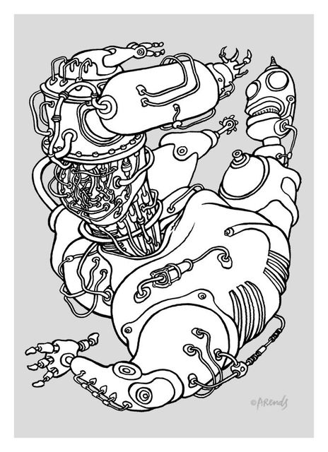 Cyborg Babe #07
