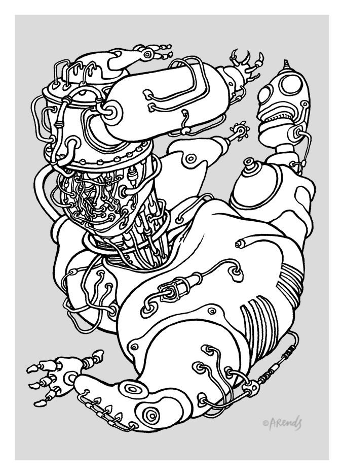 Cyborg Babe #07