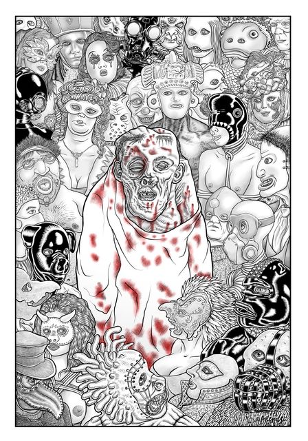 The mask of the red death