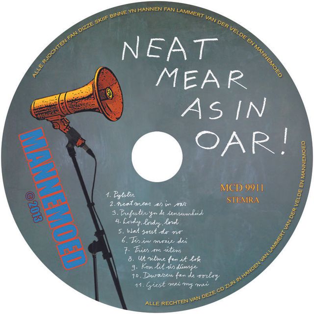 Neat mear as in oar - CD label