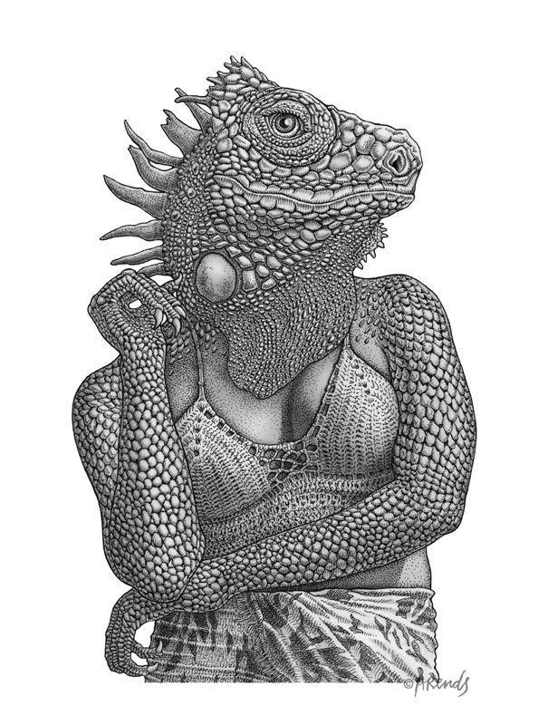 De leguaan
