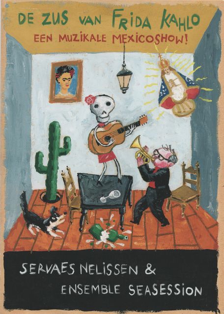 De zus van Frida Kahlo